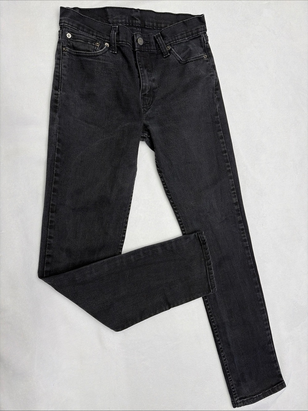 Black Slim Fit Men’s Jeans - Brand: Levi’s